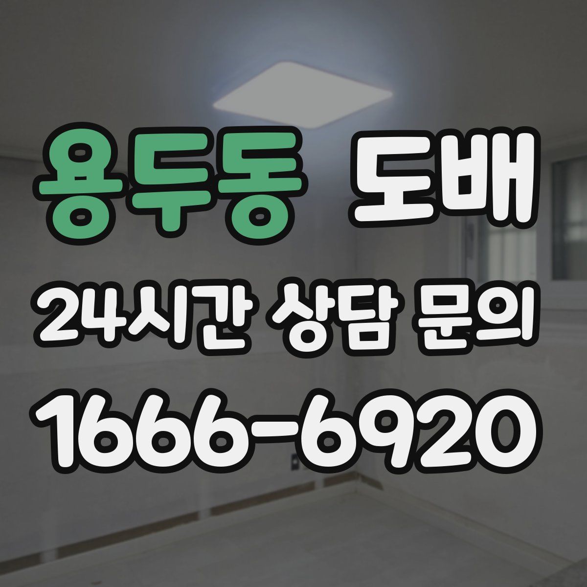 용두동 도배