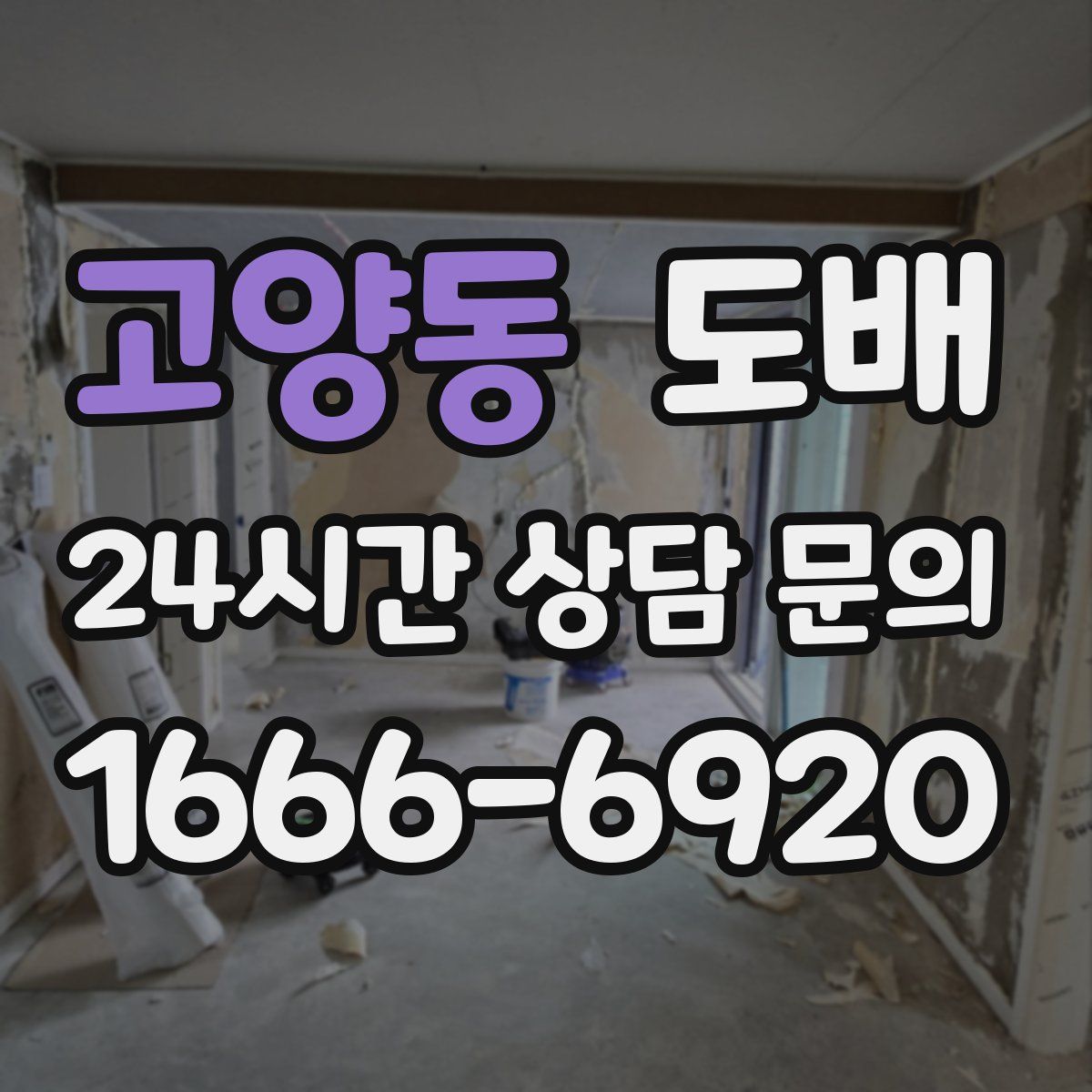 고양동 도배