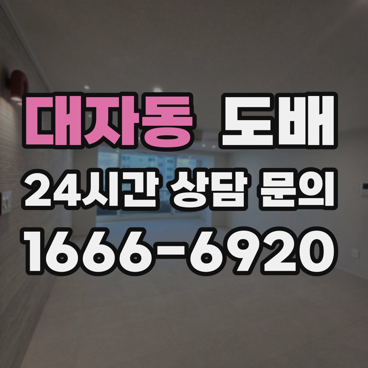 대자동 도배