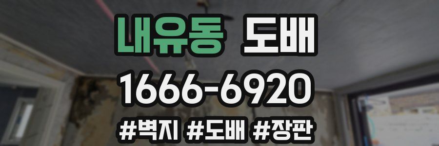 내유동 도배