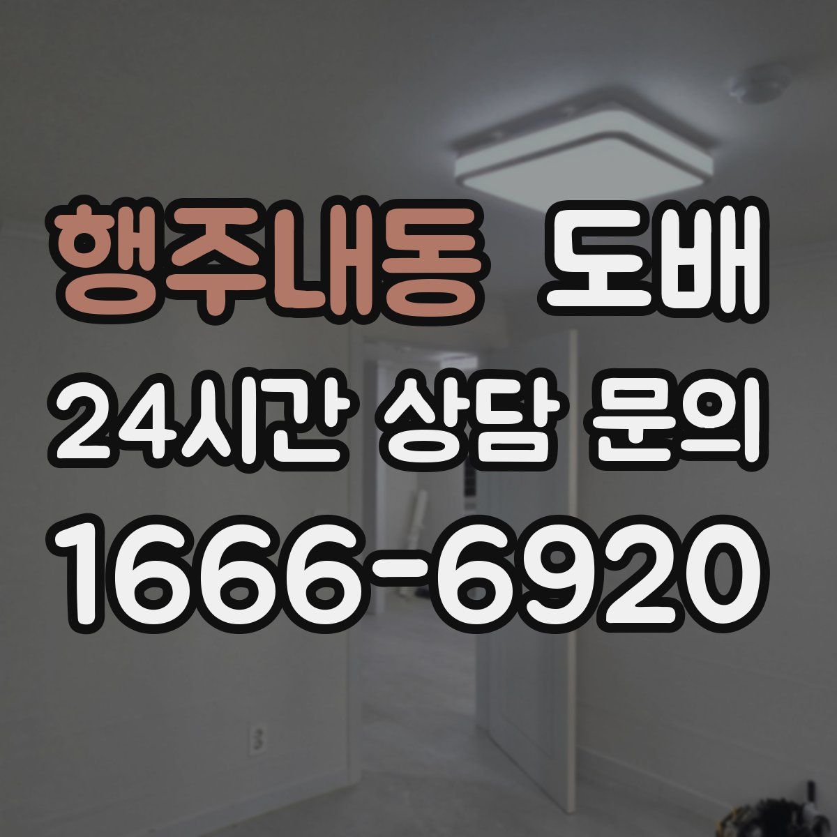 행주내동 도배