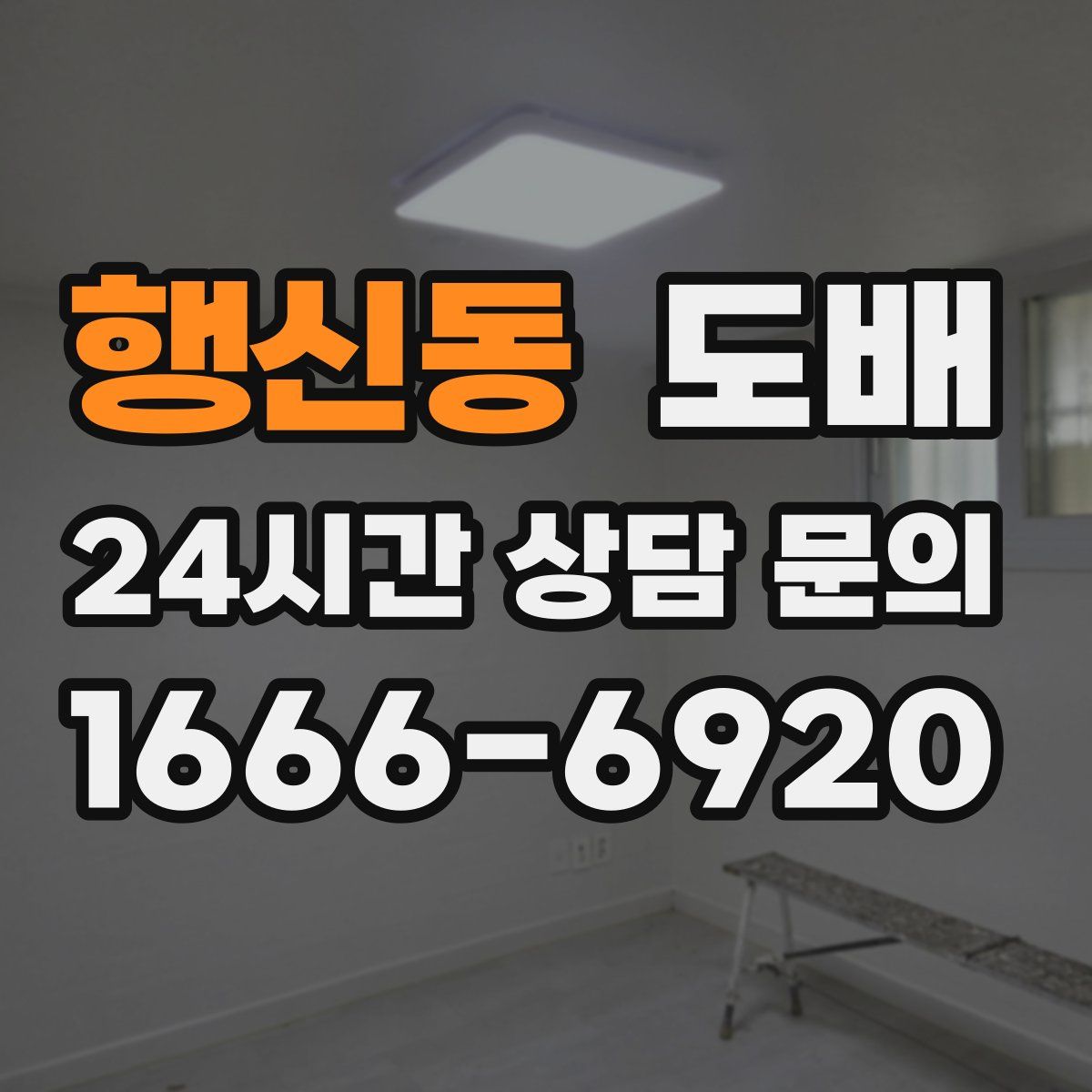 행신동 도배