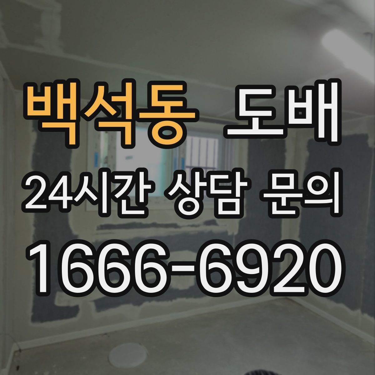 백석동 도배