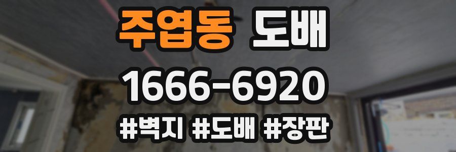 주엽동 도배