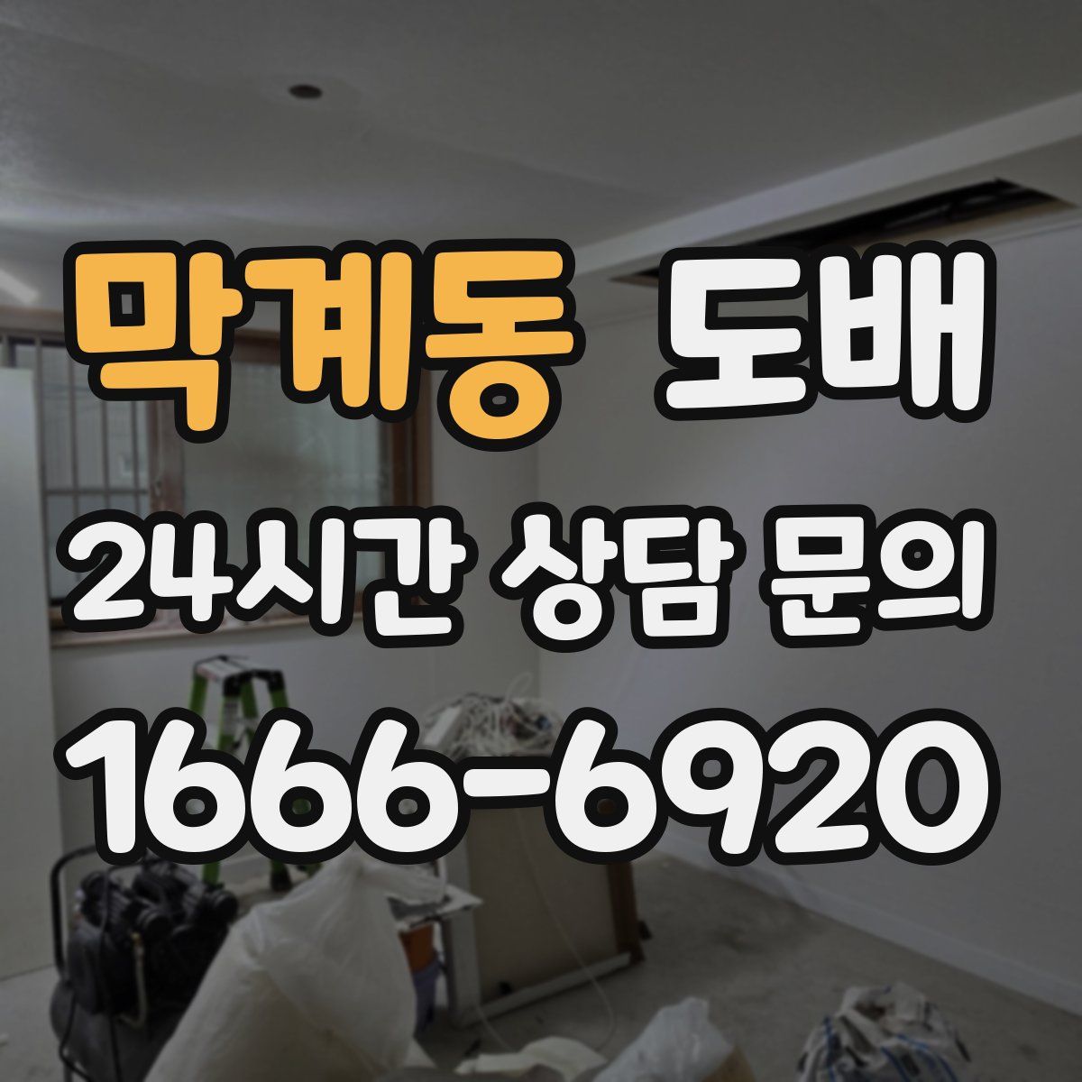 막계동 도배