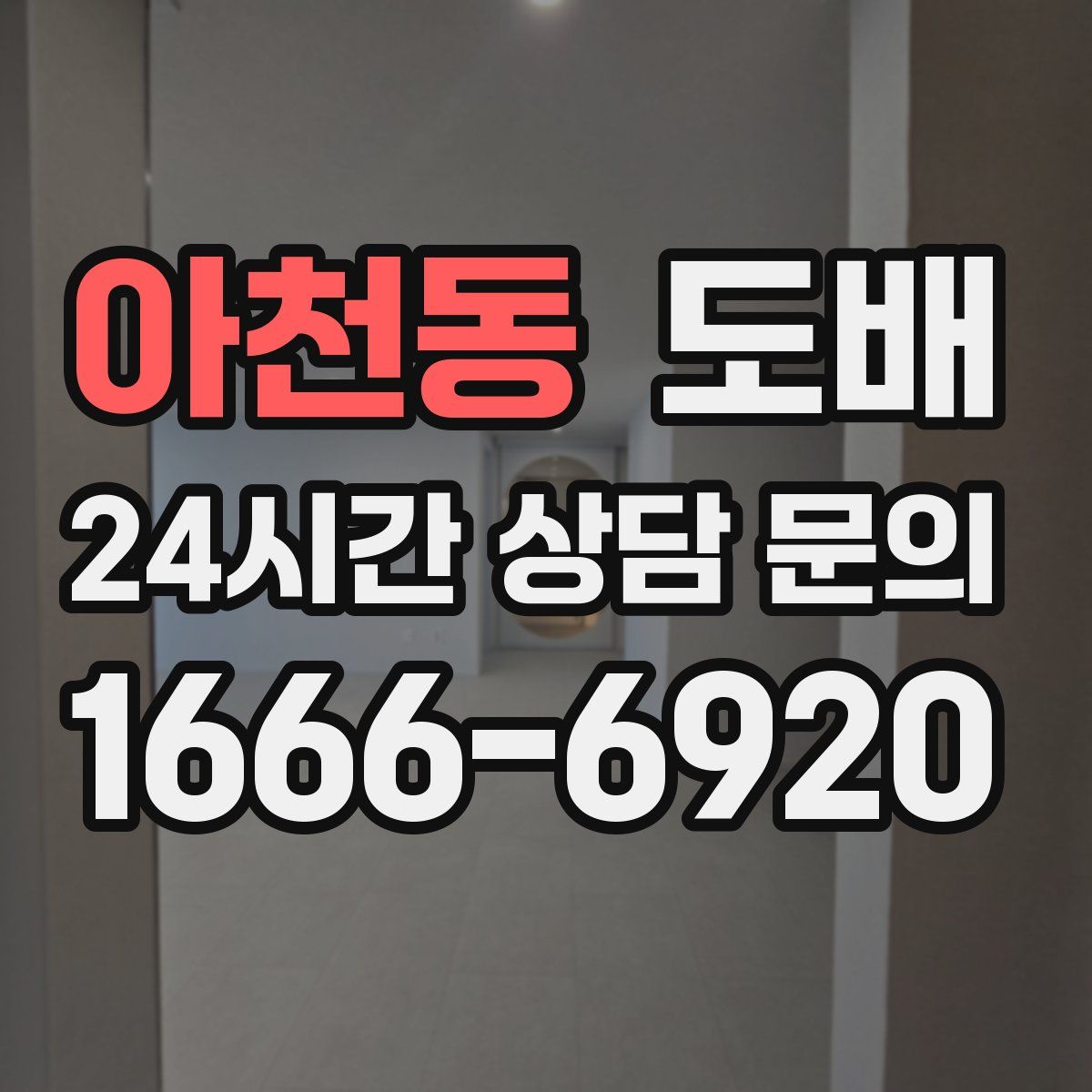 아천동 도배