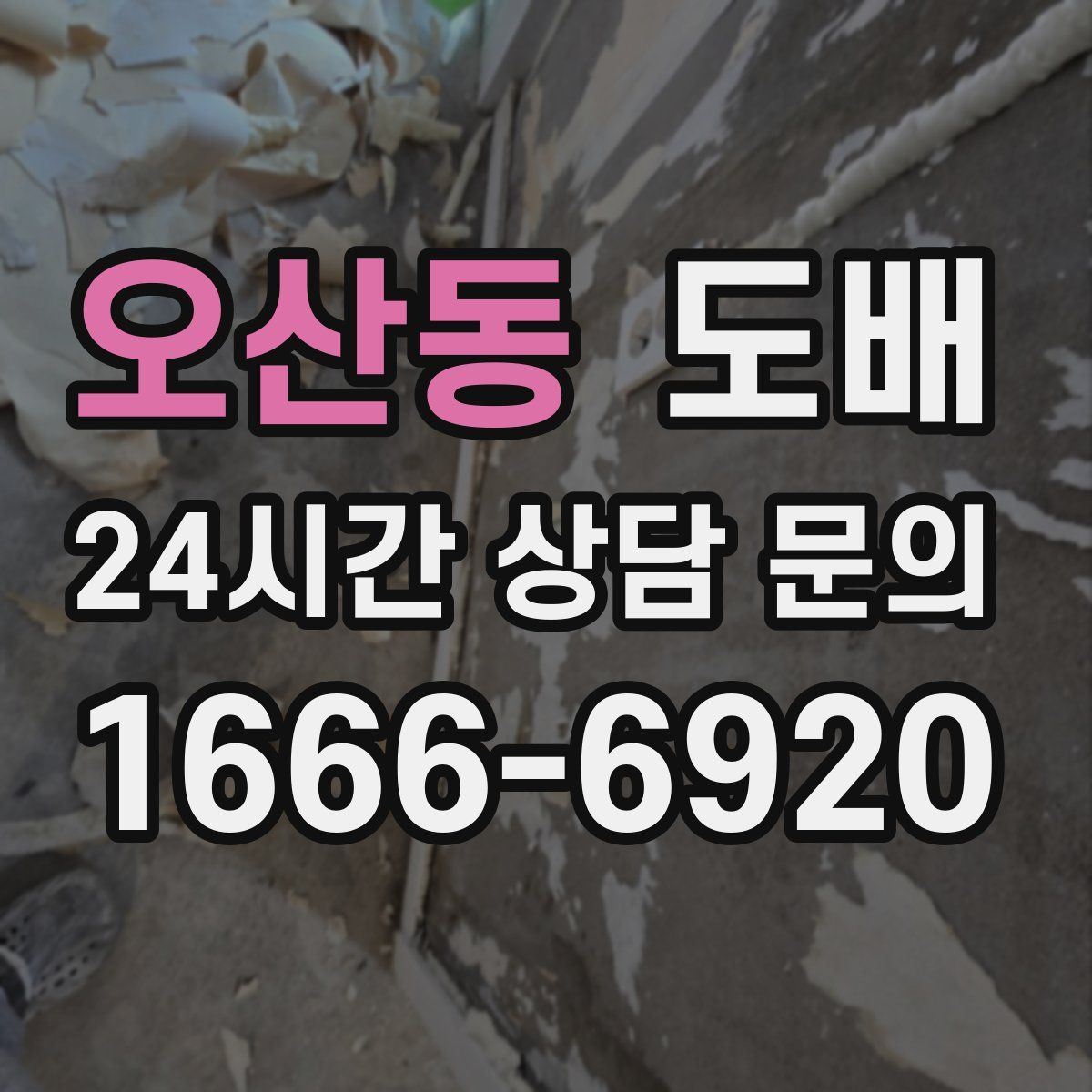 오산동 도배