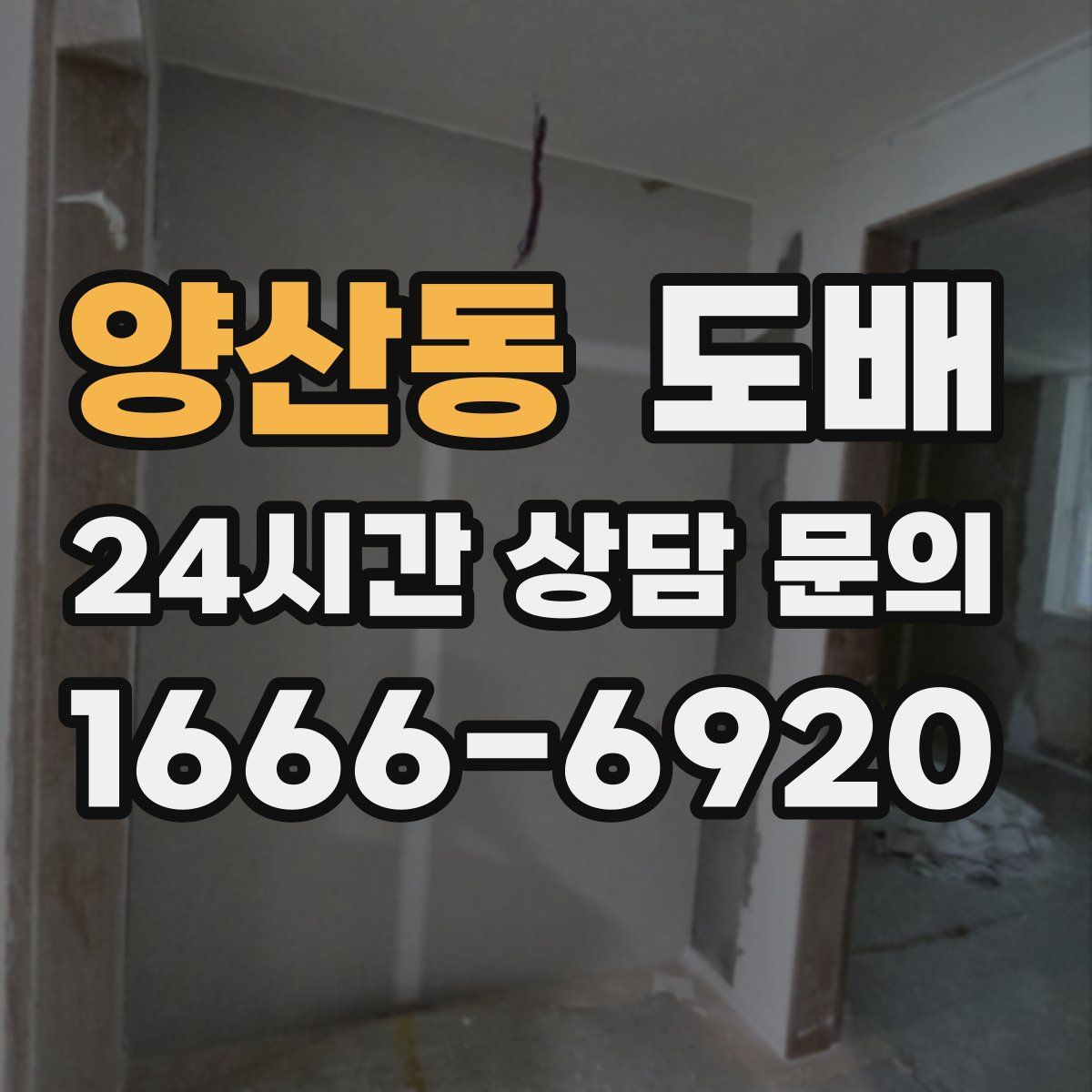 양산동 도배