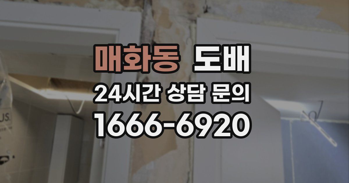 매화동 도배