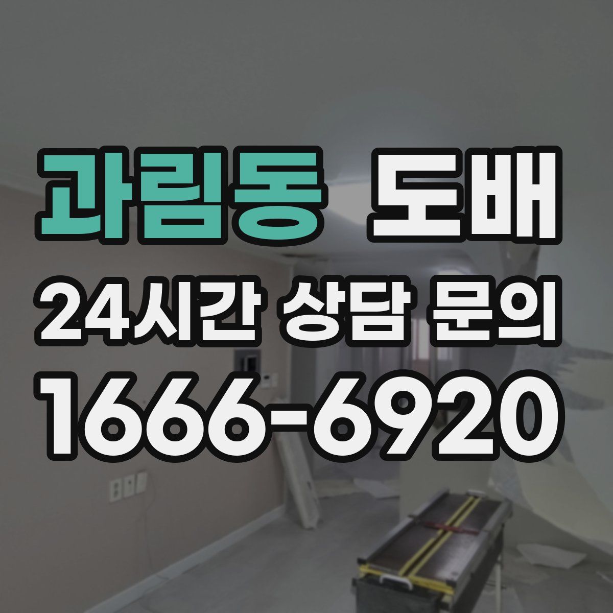 과림동 도배
