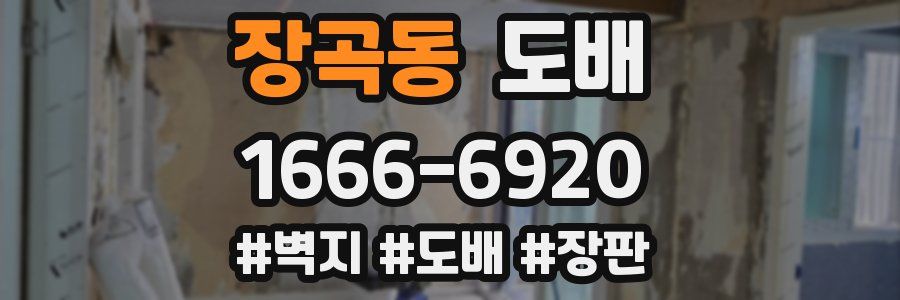 장곡동 도배
