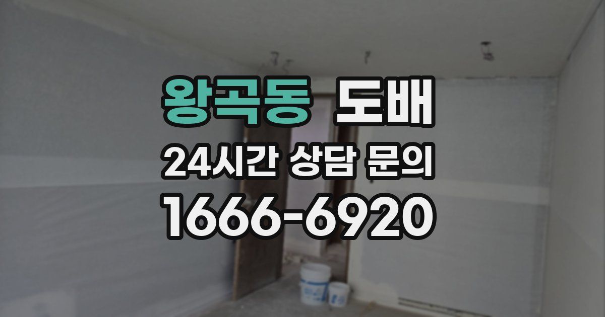 왕곡동 도배