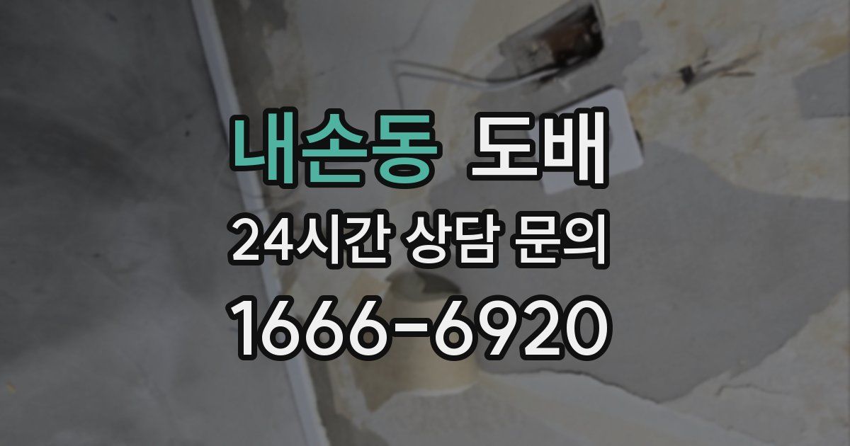 내손동 도배