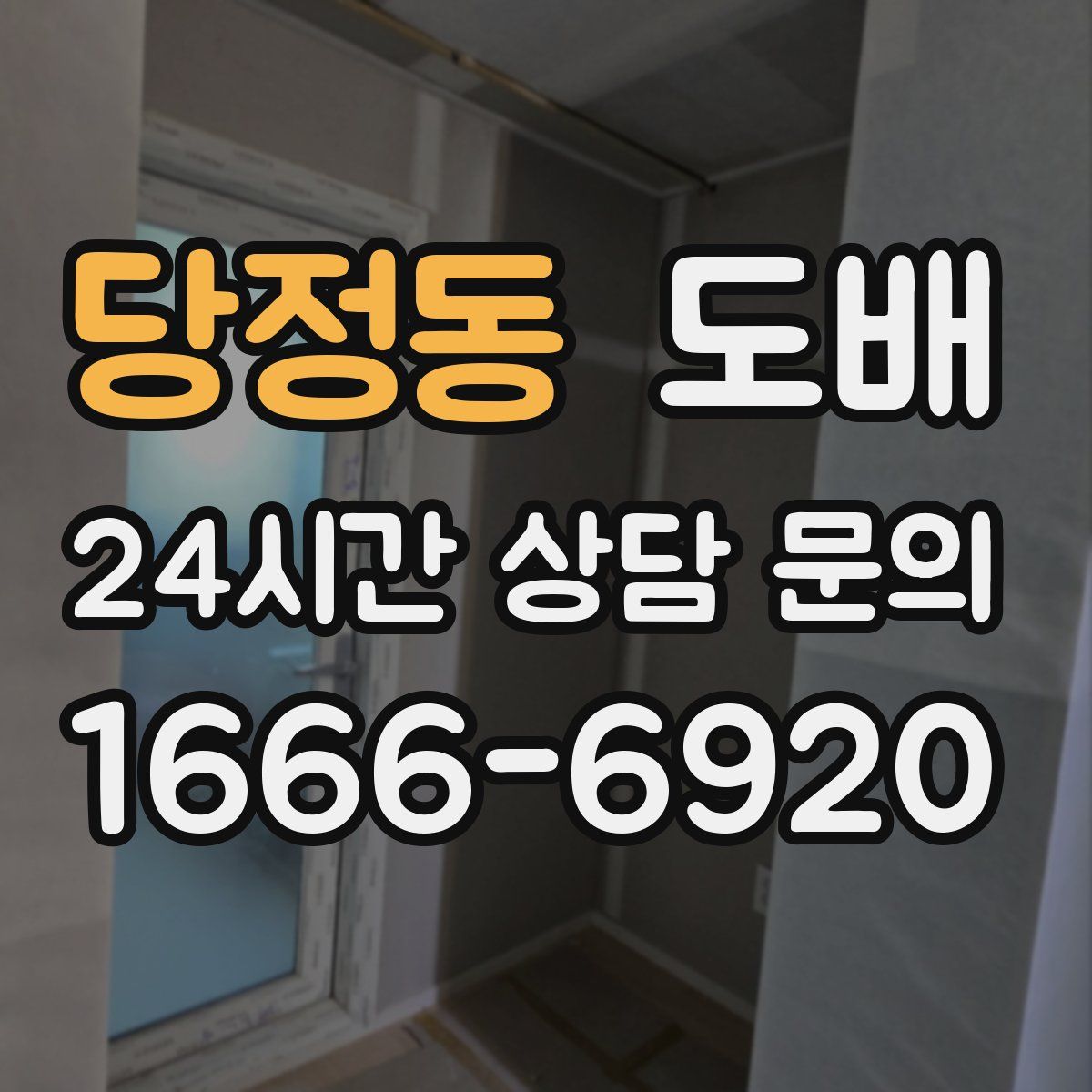 당정동 도배