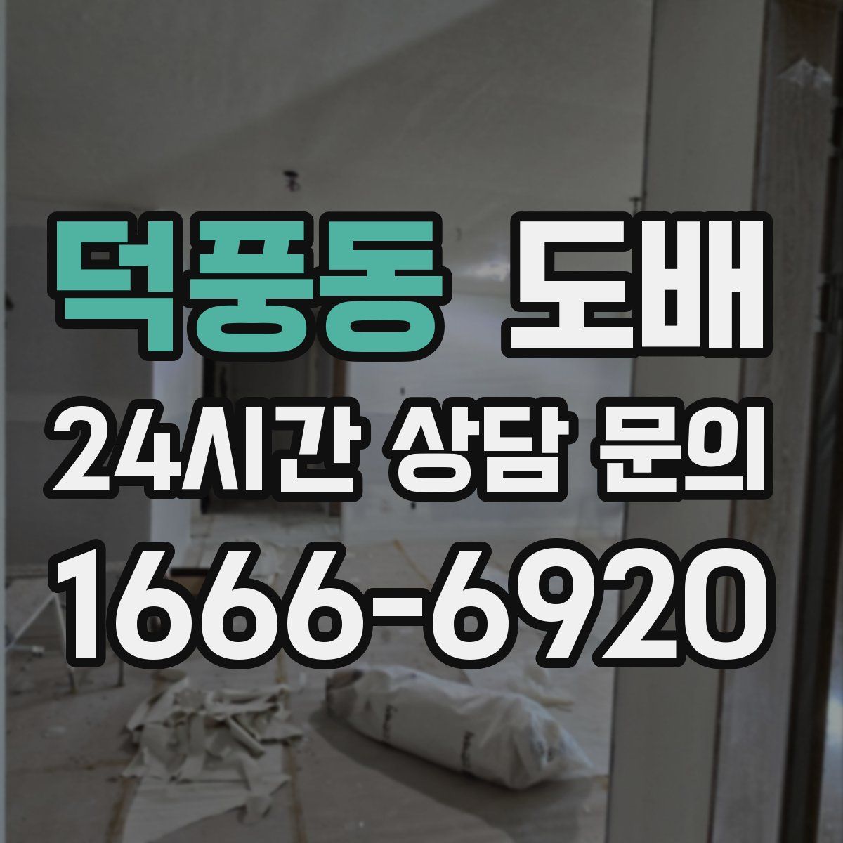 덕풍동 도배