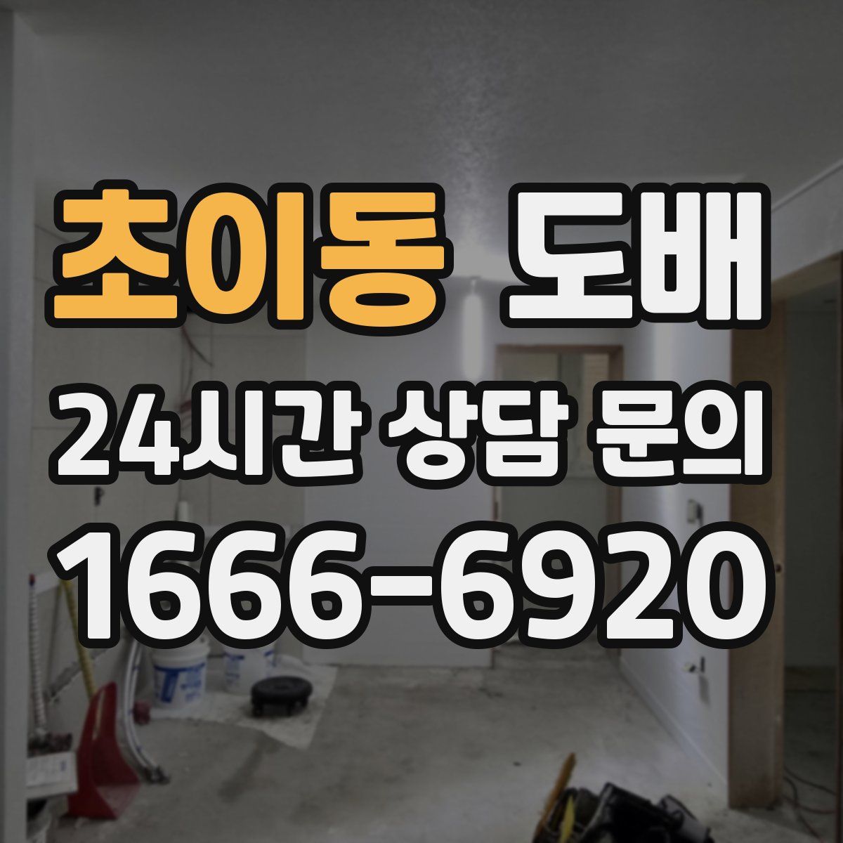초이동 도배