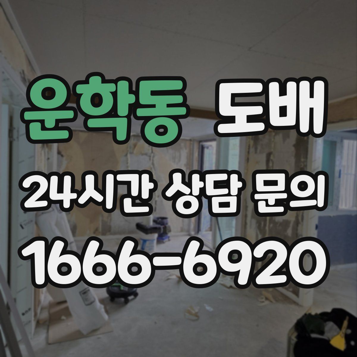 운학동 도배