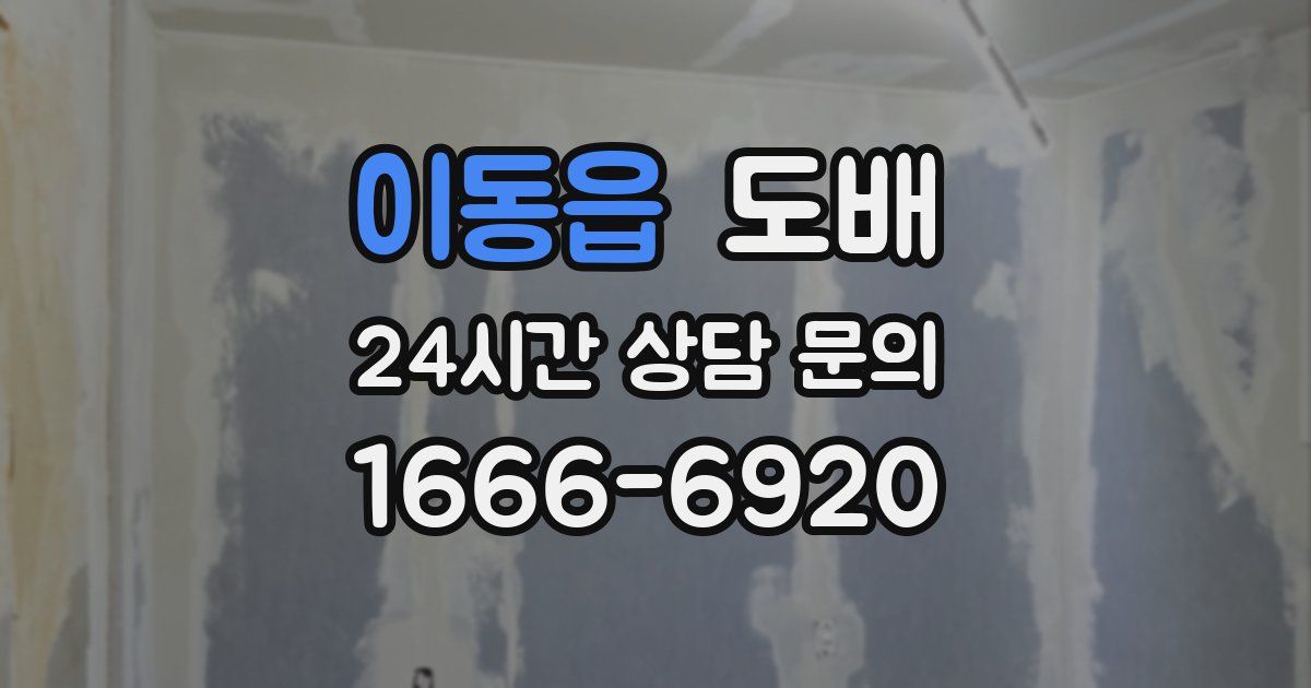 이동읍 도배