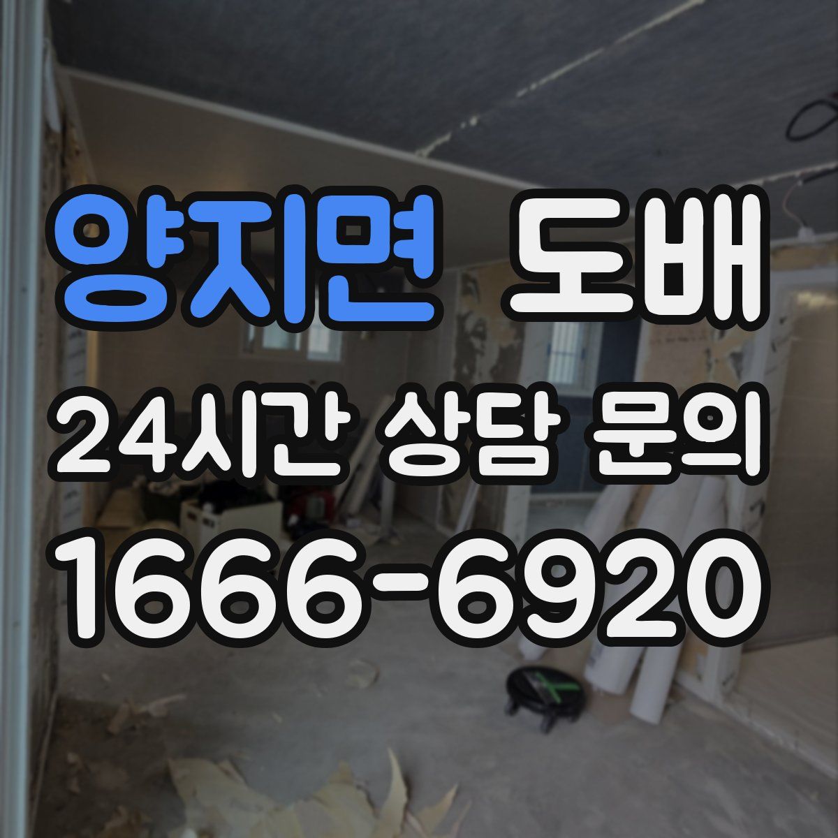 양지면 도배
