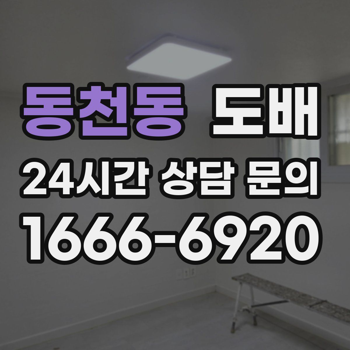 동천동 도배