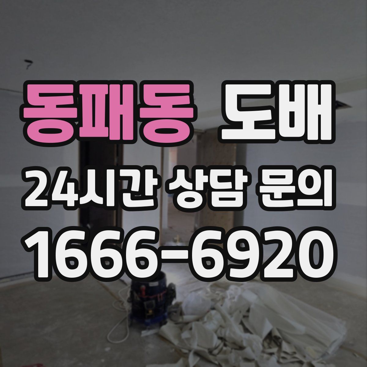 동패동 도배