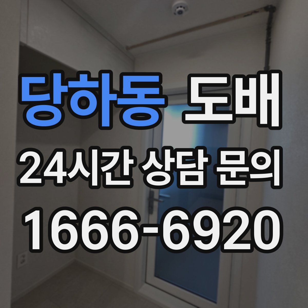 당하동 도배