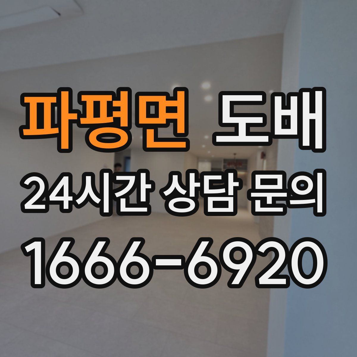 파평면 도배