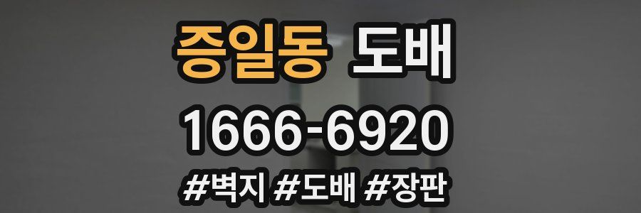증일동 도배