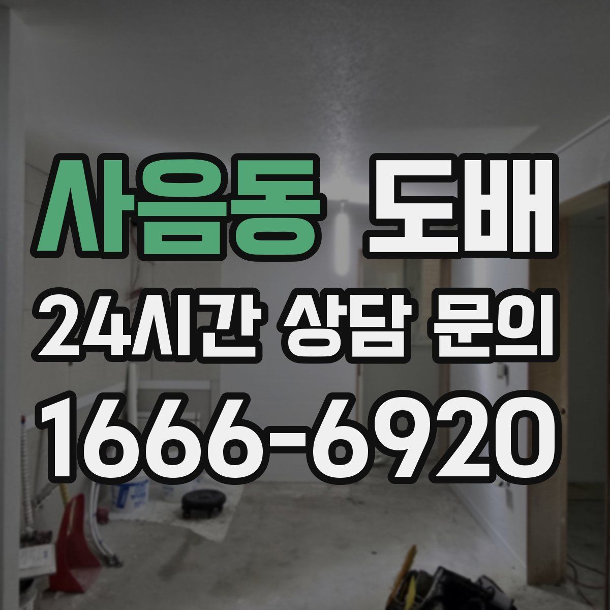 사음동 도배