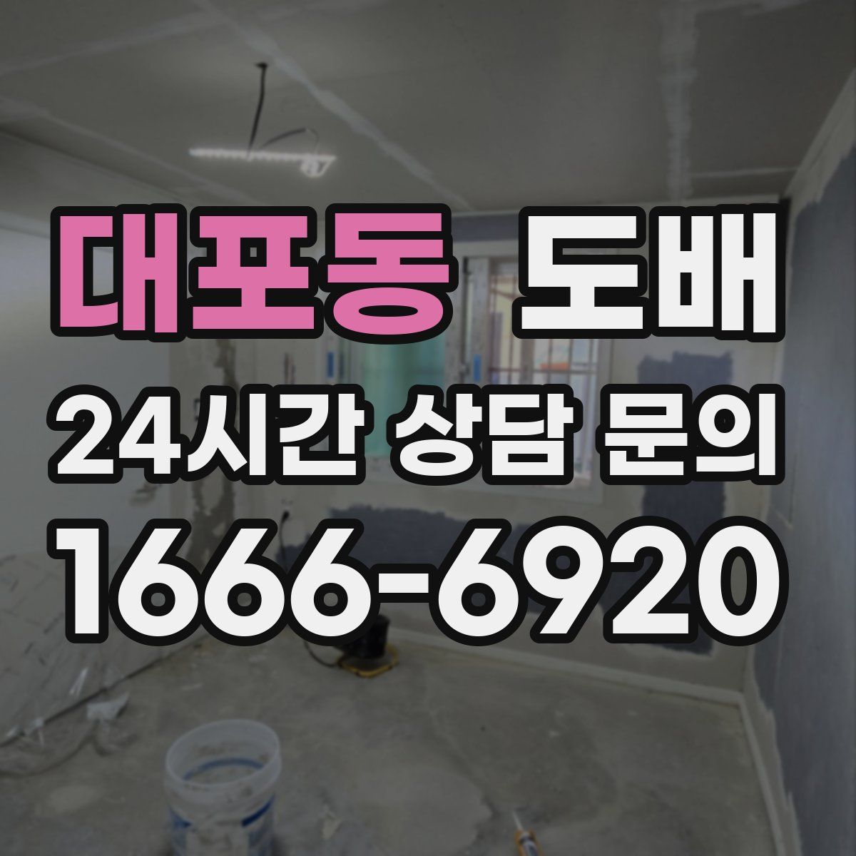 대포동 도배