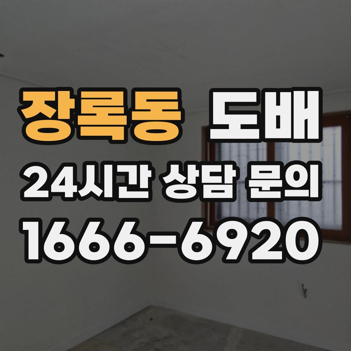 장록동 도배