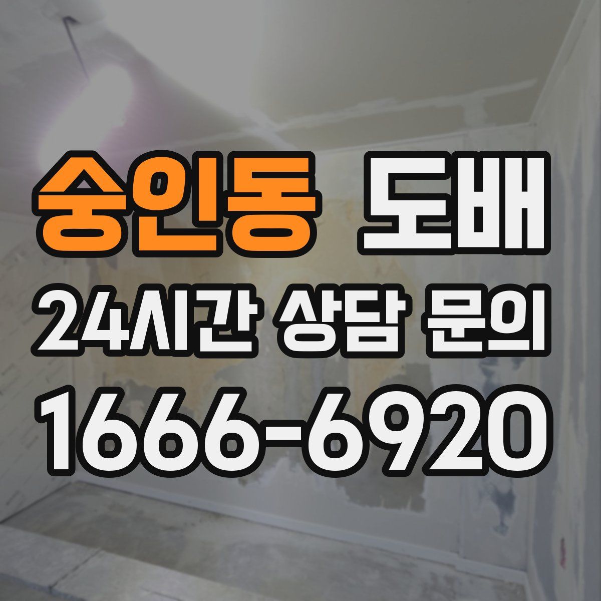 숭인동 도배