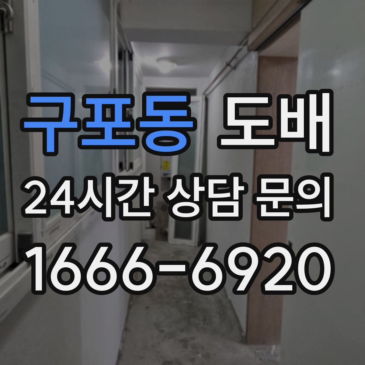 구포동 도배