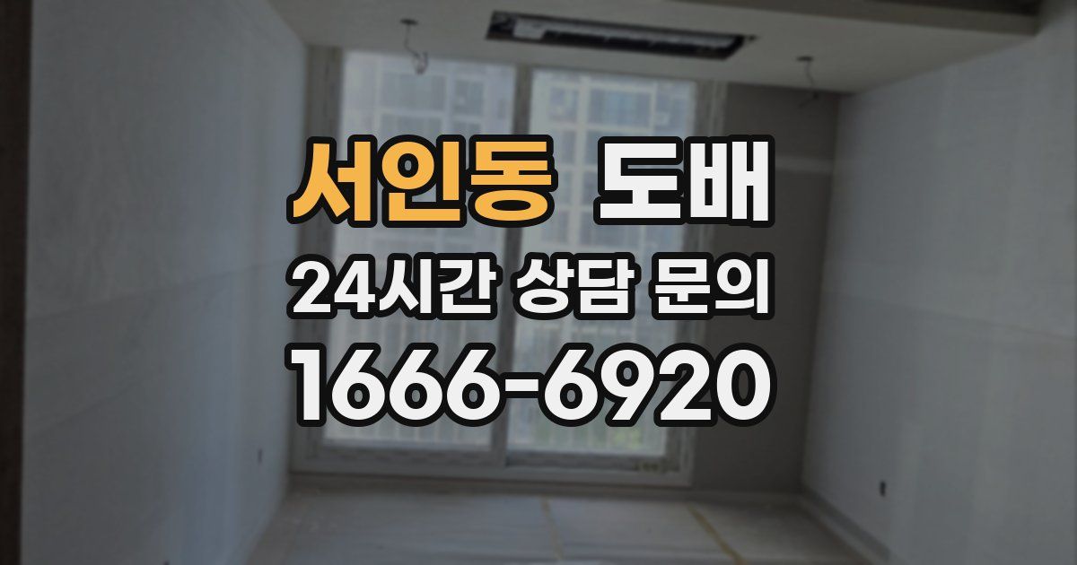 서인동 도배