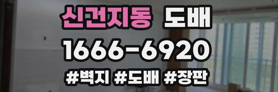 신건지동 도배