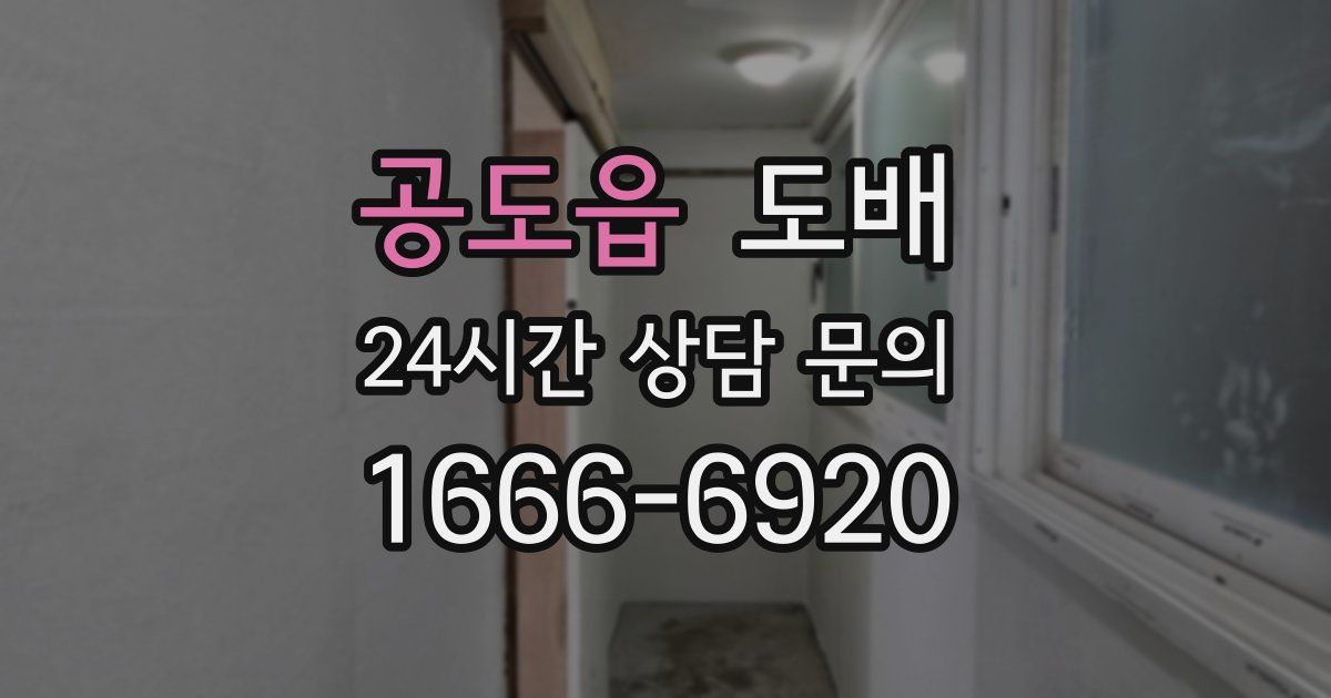공도읍 도배