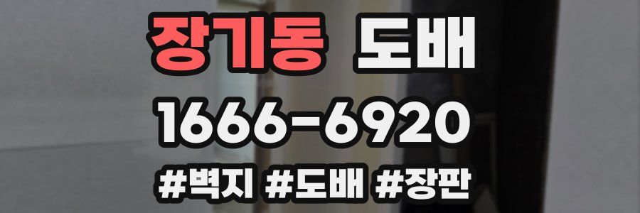 장기동 도배