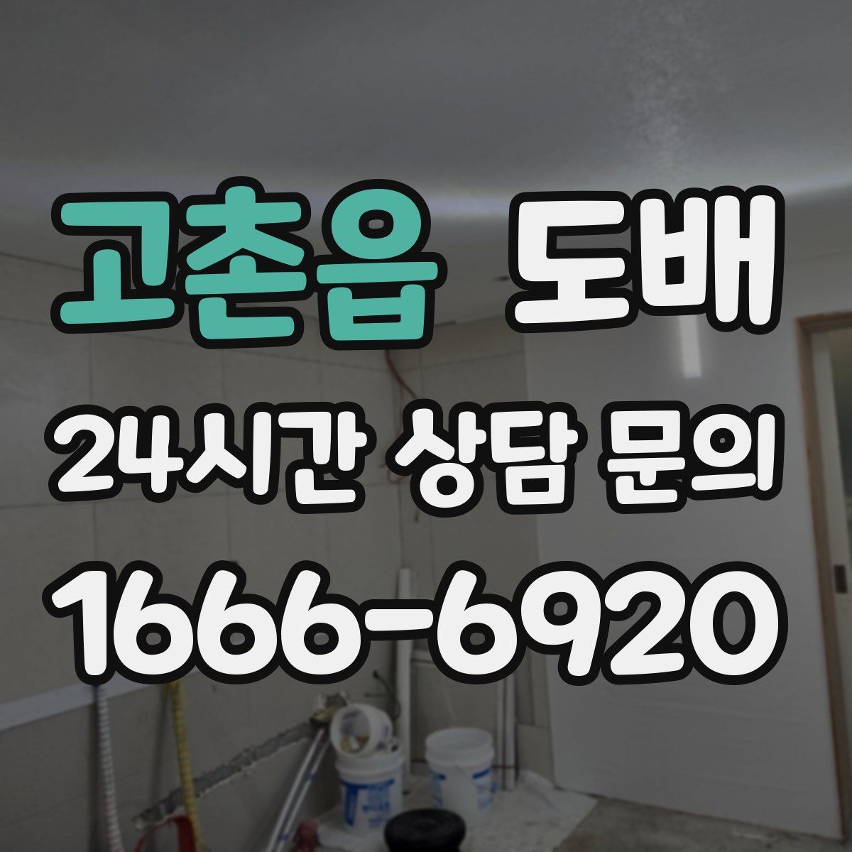 고촌읍 도배