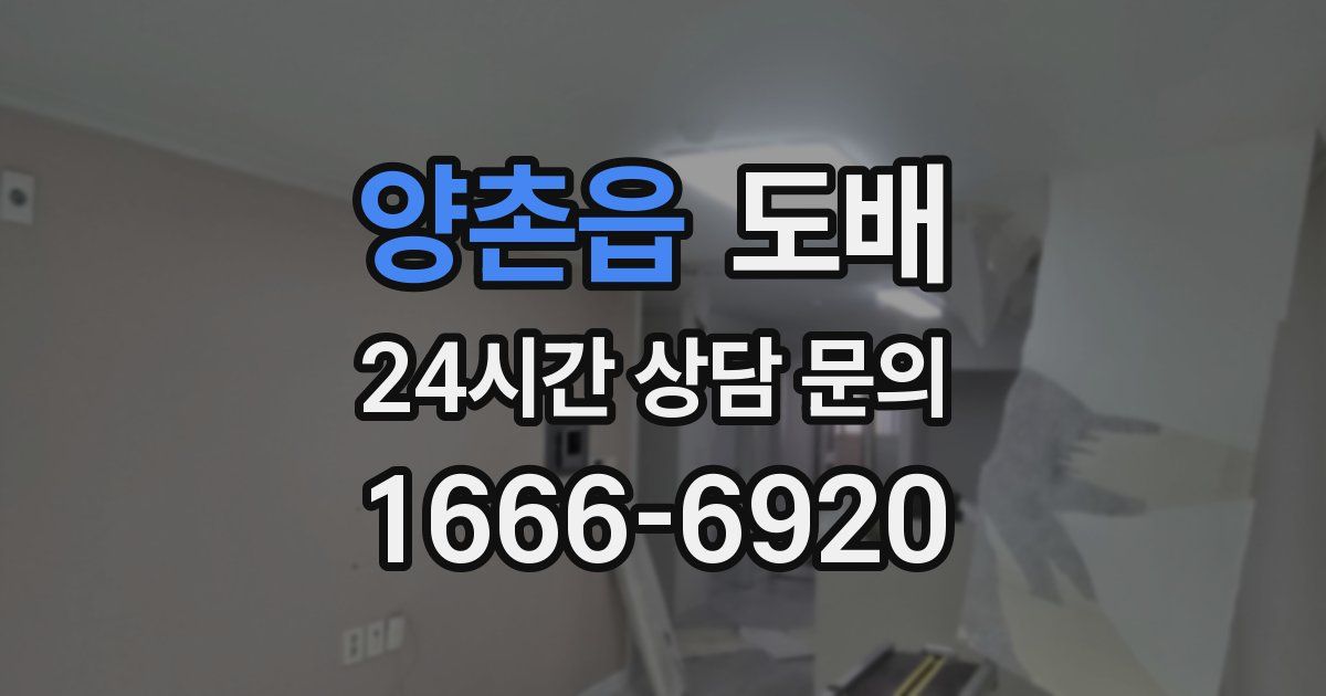 양촌읍 도배