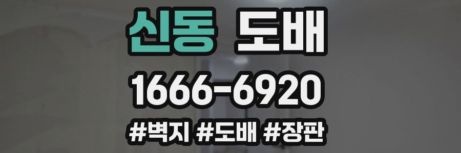 신동 도배