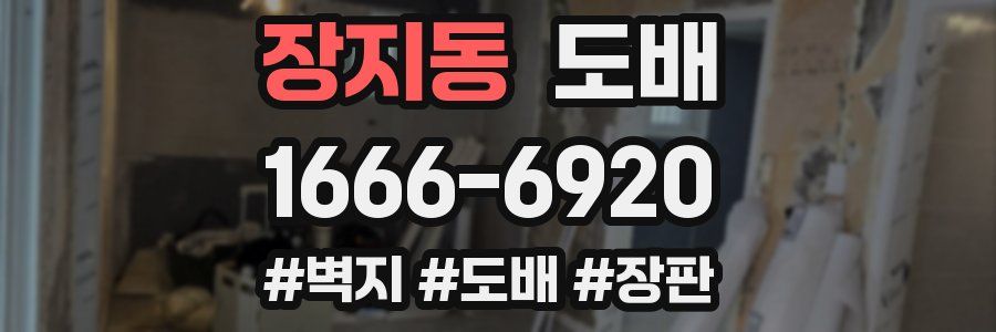 장지동 도배