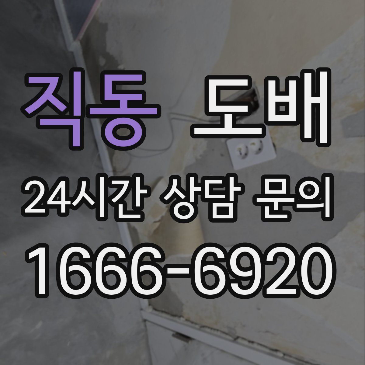 직동 도배