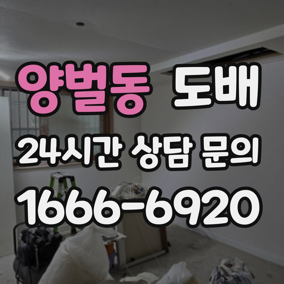 양벌동 도배