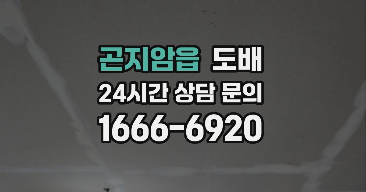 곤지암읍 도배