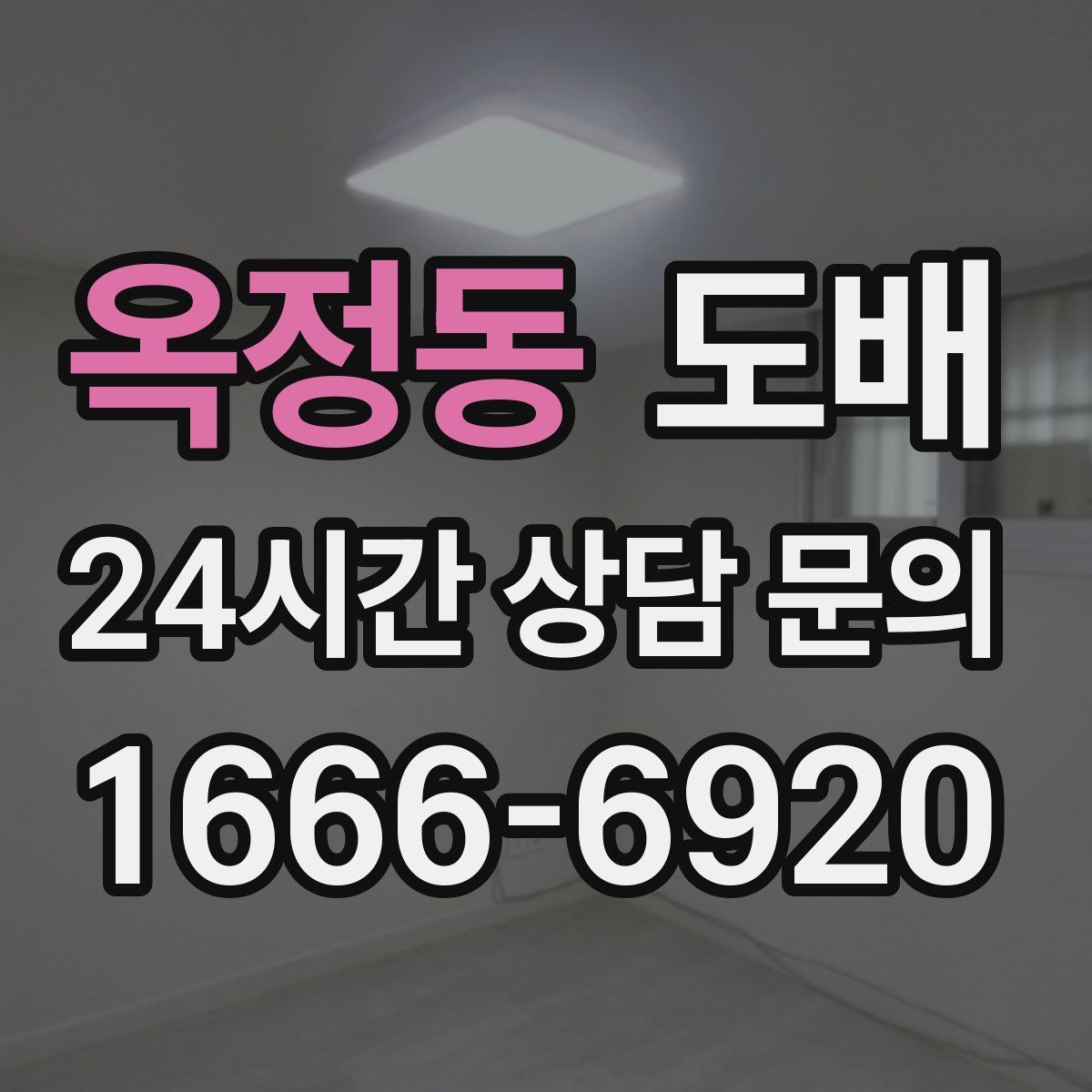 옥정동 도배