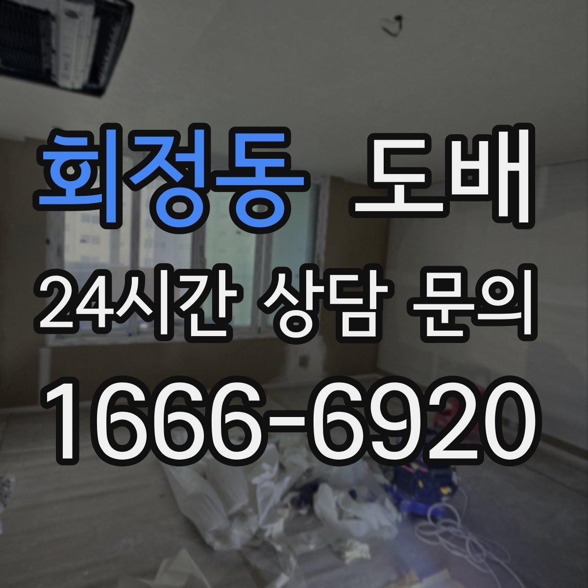 회정동 도배