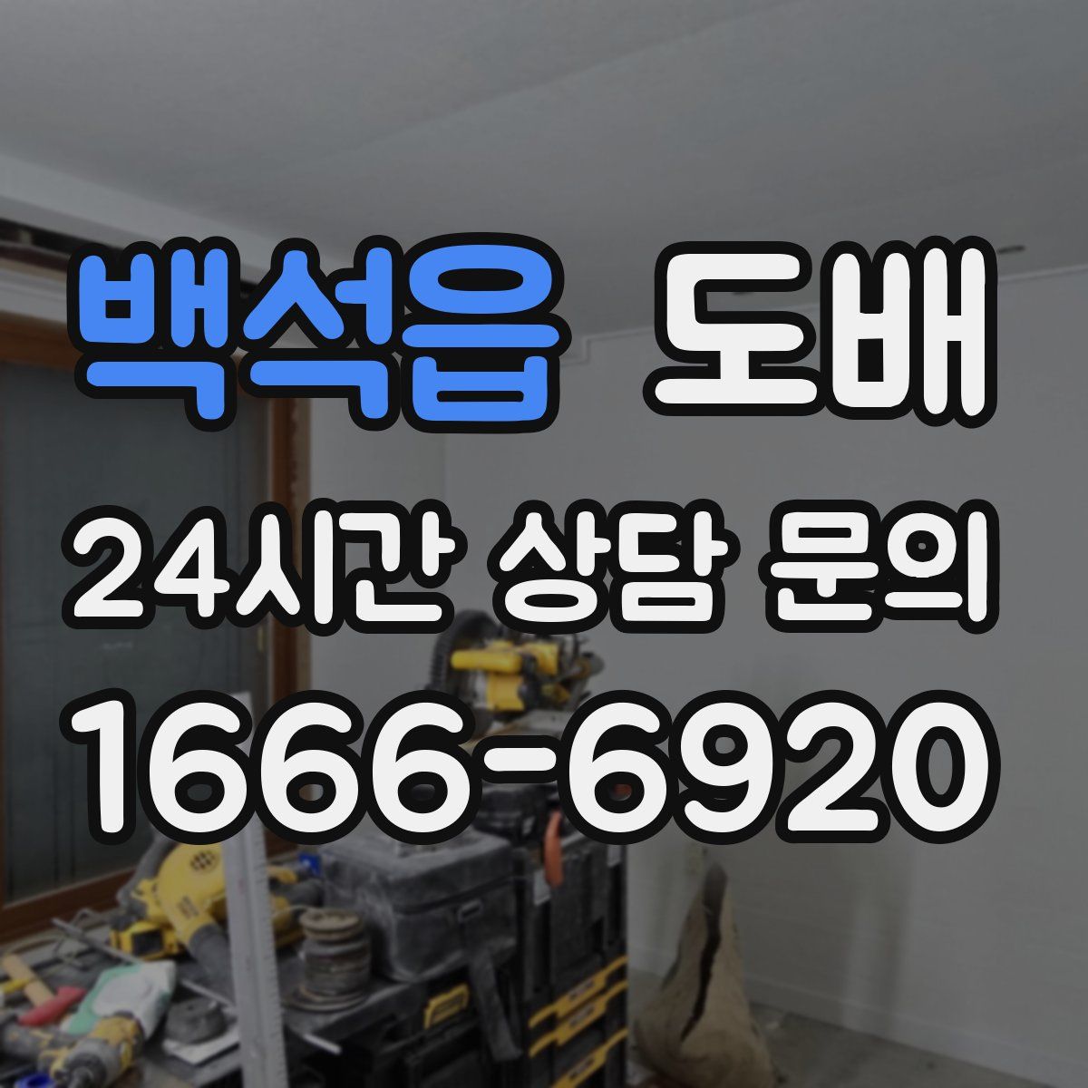 백석읍 도배