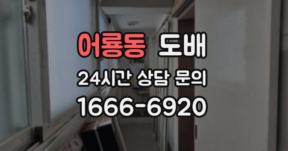어룡동 도배