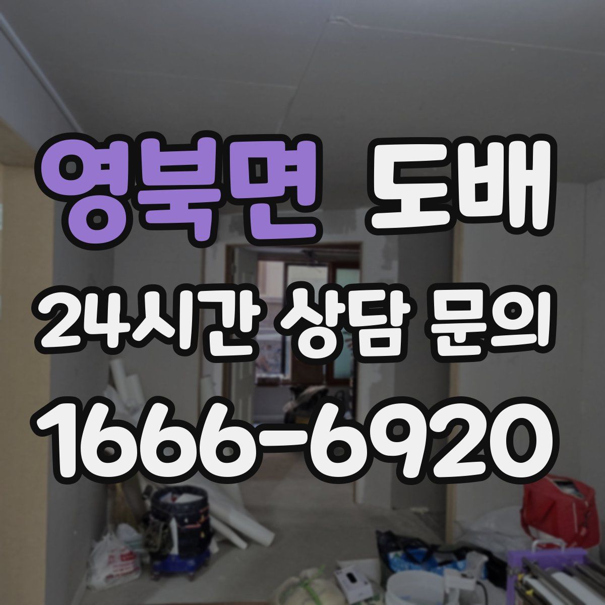 영북면 도배