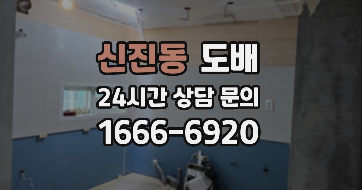 신진동 도배